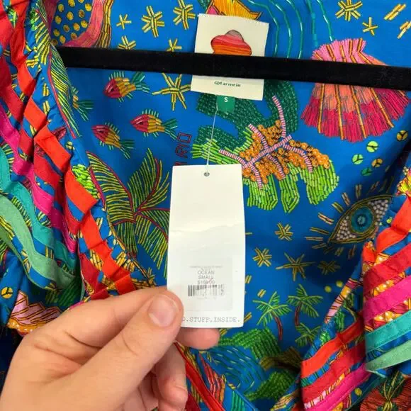 FARM Rio Colorful Patterned Blouse - Picture 10 of 12